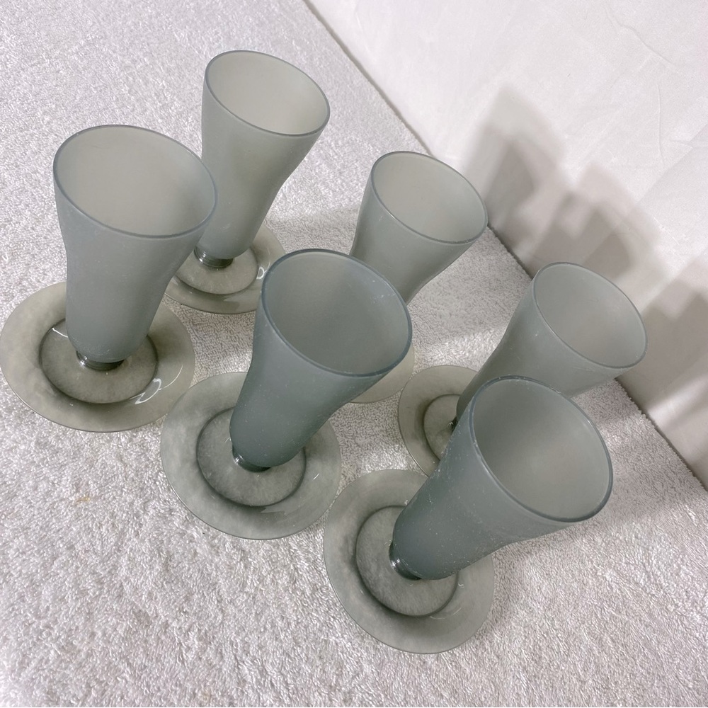 Vintage Tupperware Tall Dessert Dishes Parfait Cups Sundae Cups 12pc